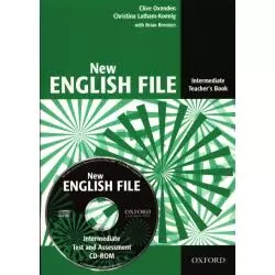 ENGLISH FILE NEW INTER PODRĘCZNIK NAUCZYCIELA + CD Clive Oxenden, Christna Latham-Koening, Brian Brennan - Oxford University...