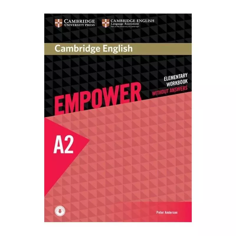 CAMBRIDGE ENGLISH EMPOWER ELEMENTARY WORKBOOK Peter Anderson - Cambridge University Press