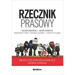 RZECZNIK PRASOWY Beata Czechowska-Derkacz - Difin