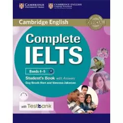 COMPLETE IELTS BANDS 4-5 STUDENTS BOOK WITH ANSWERS WITH CD-ROM WITH TESTBANK Guy Brook-Hart - Cambridge University Press