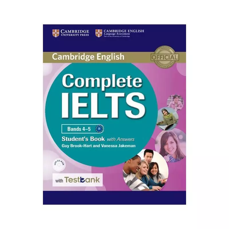 COMPLETE IELTS BANDS 4-5 STUDENTS BOOK WITH ANSWERS WITH CD-ROM WITH TESTBANK Guy Brook-Hart - Cambridge University Press