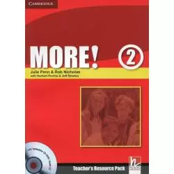 MORE! 2 TEACHERS RESOURCE PACK + CD - Cambridge University Press
