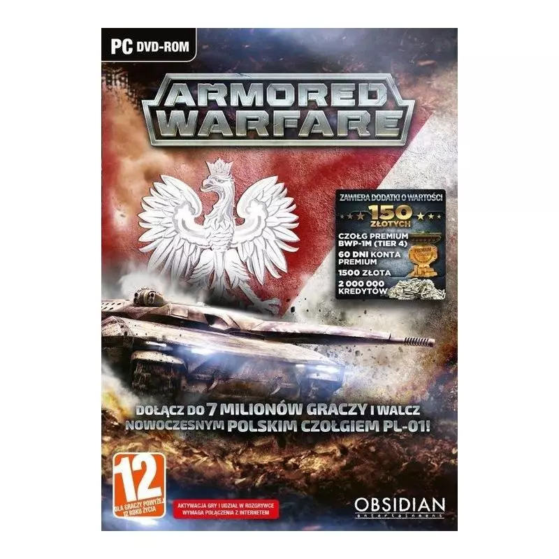 ARMORED WARFARE PC DVDROM PL - Cenega