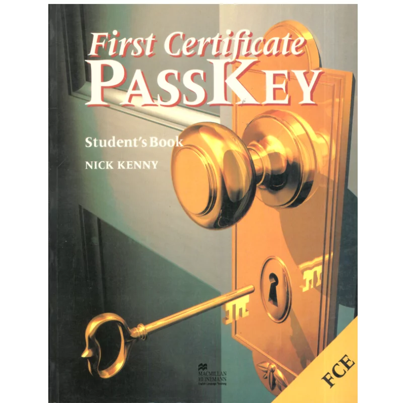 FIRST CERTIFICATE PASSKEY PODRĘCZNIK Nick Kenny - Macmillan