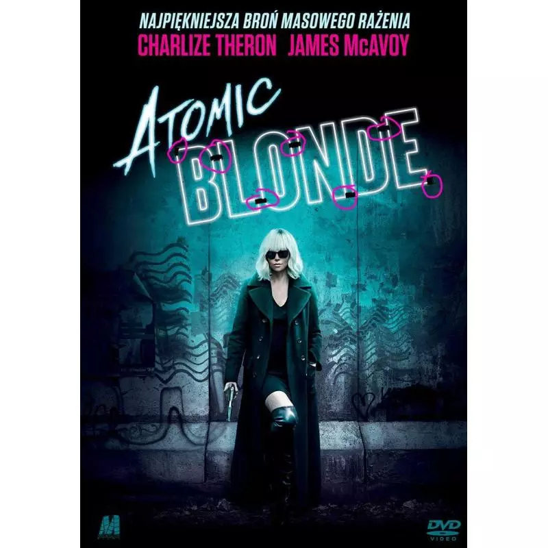 ATOMIC BLONDE KSIĄŻKA + DVD PL - Monolith