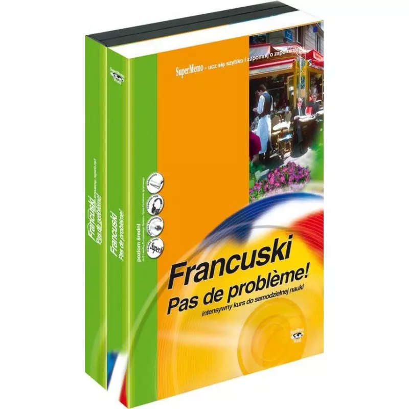 FRANCUSKI PAS DE PROBLEME! KURS JĘZYKOWY - PODRĘCZNIK + CD Jacek Pleciński - SuperMemo World