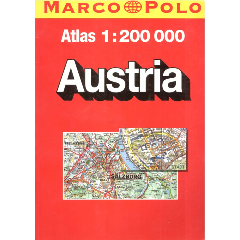 AUSTRIA ATLAS SAMOCHODOWY 1 : 200 000 - Kompas