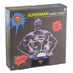 LAMPKA NOCNA SUPERMAN HERO DC COMICS 8+ - Cenega