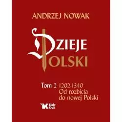 DZIEJE POLSKI 2 1203-1340 OD ROZBICIA DO NOWEJ POLSKI Andrzej Nowak - Biały Kruk