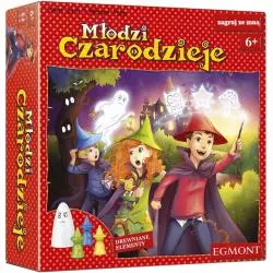 MŁODZI CZARODZIEJE GRA PLANSZOWA 6+ - Egmont