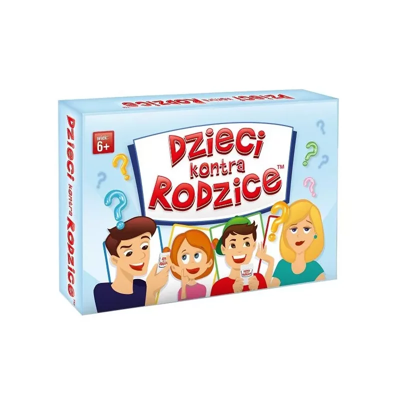 DZIECI KONTRA RODZICE REWELACYJNA GRA RODZINNA 6+ - Kangur