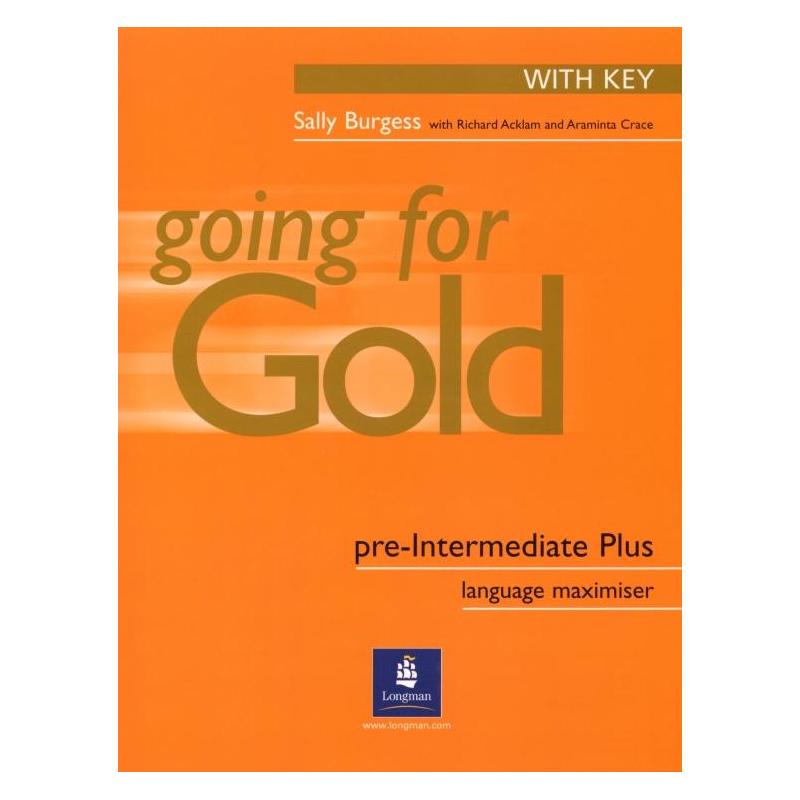 GOING FOR GOLD PRE-INTERMEDIATE EXAM MAXIMISER + CD RICHARD ACKLAM