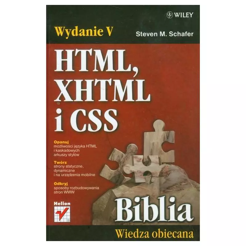 HTML, XHTML I CSS Steven M. Schafer - Helion HTML, XHTML I CSS Steven M. Schafer - Helion