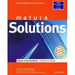 MATURA SOLUTIONS UPPER INTERMEDIATE STUDENTS BOOK + CD Davies Paul - Oxford University Press