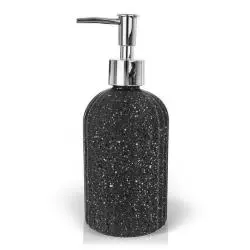 SZKLANY DOZOWNIK DO MYDŁA W PŁYNIE SZARY - Orion