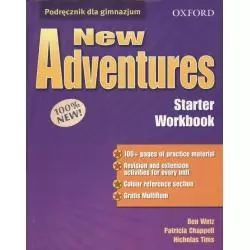 NEW ADVENTURES STARTER WORKBOOK Ben Wetz, Patricia Chappell, Nicholas Times - Oxford University Press