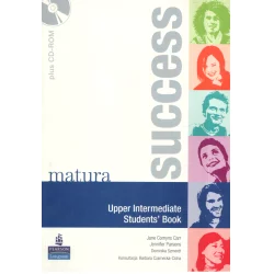 MATURA SUCCESS UPPER-INTERMEDIATE PODRĘCZNIK + CD Jane Cmyns Carr, Jennifer Parsons, Dominika Szmerdt - Pearson