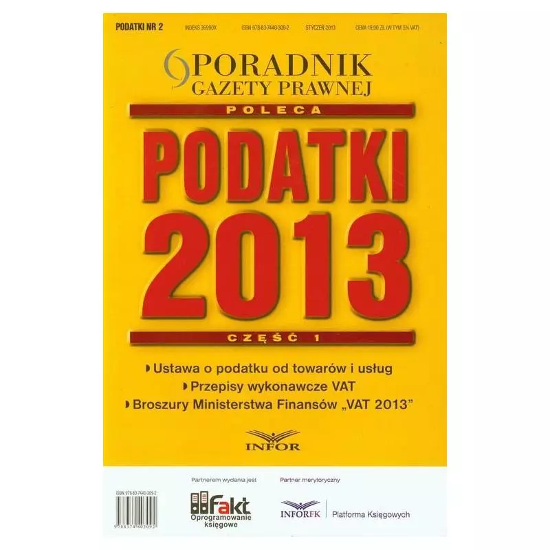 PODATKI 2013 - Infor
