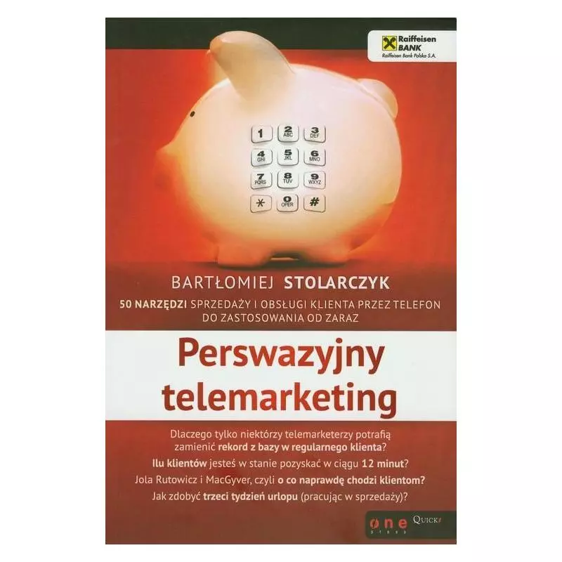 PERSWAZYJNY TELEMARKETING Bartłomiej Stolarczyk - One Press