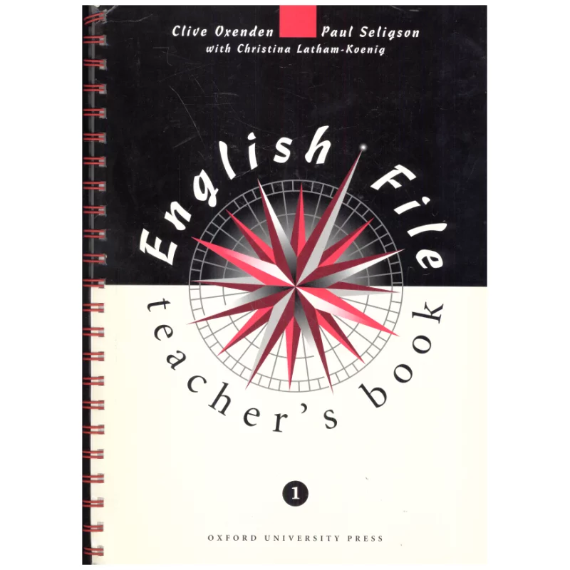ENGLISH FILE 1 KSIĄŻKA NAUCZYCIELA Clive Oxenden, Paul Seligson, Christina Latham-Koenig - Oxford University Press