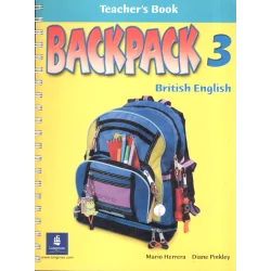 BACKPACK 3 KSIĄŻKA NAUCZYCIELA Mario Herrera, Diane Pinkley - Longman