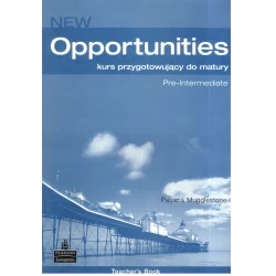 NEW OPPORTUNITIES PL PRE-INTERMEDIATE KSIĄŻKA NAUCZYCIELA Patricia Mugglestone - Longman