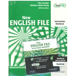 NEW ENGLISH FILE INTERMEDIATE WPRKBOOK + CD Clive Oxenden, Paul Seligson, Christina Latham-Koenig - Oxford University Press