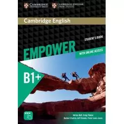 CAMBRIDGE ENGLISH EMPOWER INTERMEDIATE STUDENTS BOOK WITH ONLINE ACCESS Adrian Doff - Cambridge University Press