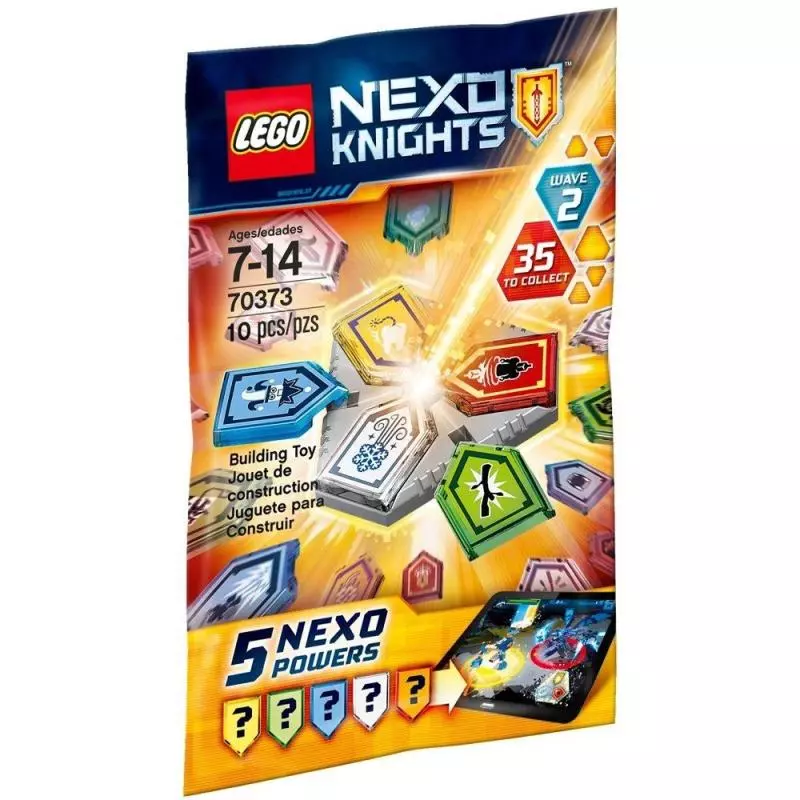 COMBO MOCE NEXO: FALA 2 LEGO NEXO KINIGHTS 70373 - Lego
