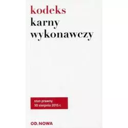 KODEKS KARNY WYKONAWCZY - od.nowa