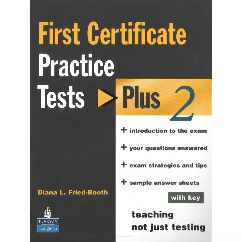 PRACTICE TESTS PLUS FCE 2 + KEY Diana L. Fried-Booth - Longman