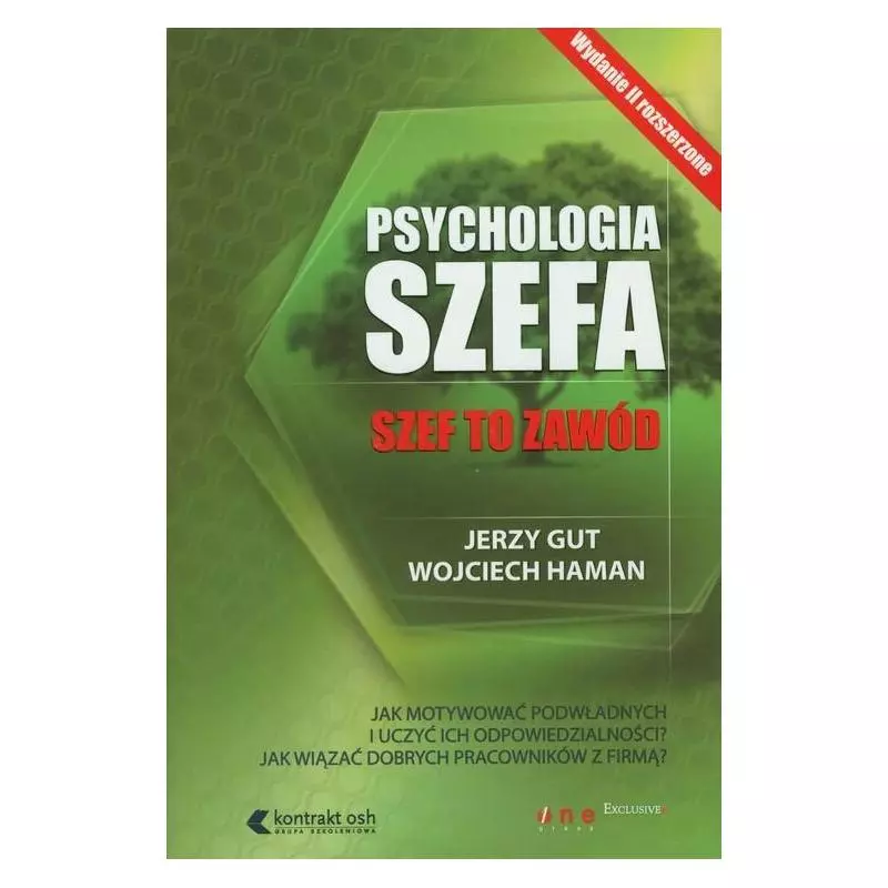 PSYCHOLOGIA SZEFA Wojciech Haman, Jerzy Gut - One Press