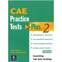 PRACTICE TESTS PLUS CAE 2 + KEY Nick Kenny, Peter Sunderland - Longman