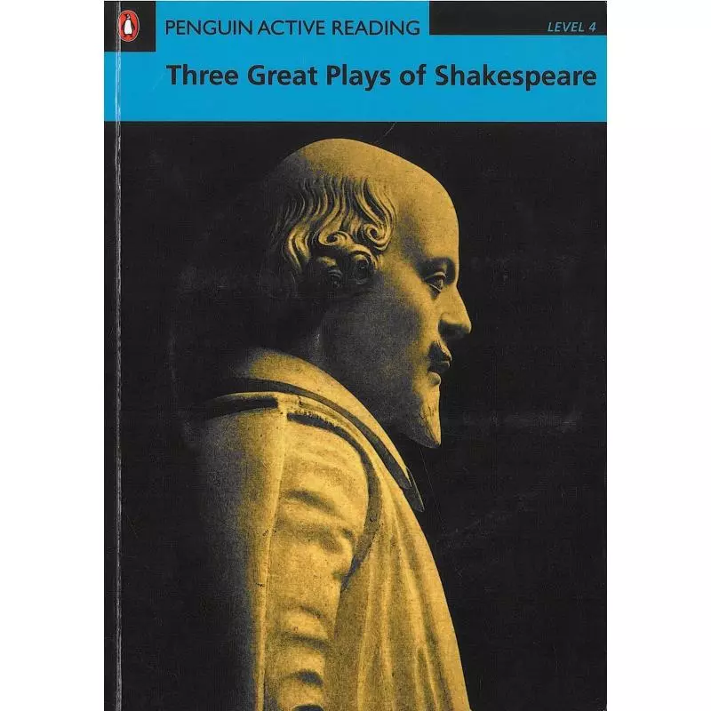 THREE GREAT PLAYS OF SHAKESPEARE LEVEL 4 KSIĄŻKA + 2x CD - Penguin Books