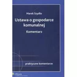 USTAWA O GOSPODARCE KOMUNALNEJ Marek Szydło - Wolters Kluwer