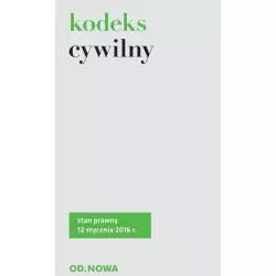 KODEKS CYWILNY - od.nowa