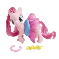 KUCYKI W WIRUJĄCYCH SUKIENKACH, FIGURKA PINKIE PIE MY LITTLE PONY 3+ - Hasbro