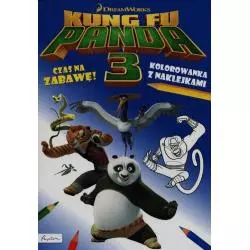 KUNG FU PANDA 3 CZAS NA ZABAWĘ! KOLOROWANKA Z NAKLEJKAMI - Papilon