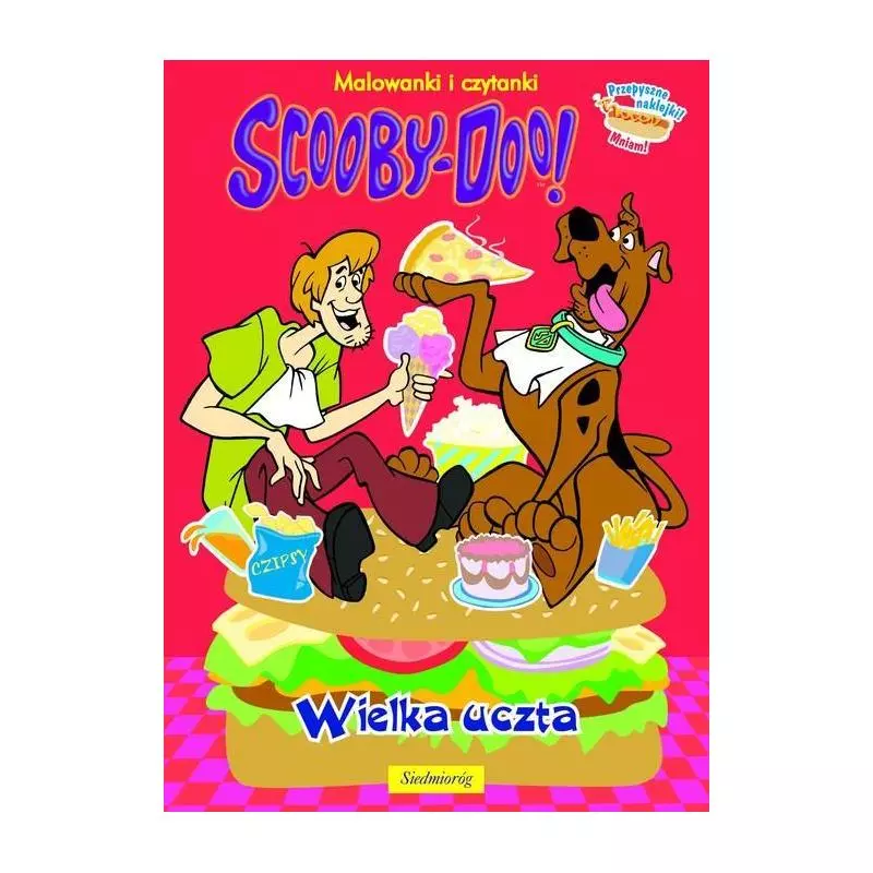 SCOOBY-DOO! WIELKA UCZTA. MALOWANKI I CZYTANKI - Siedmioróg