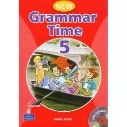 NEW GRAMMAR TIME 5 PODRĘCZNIK + CD Sandy Jervis - Longman