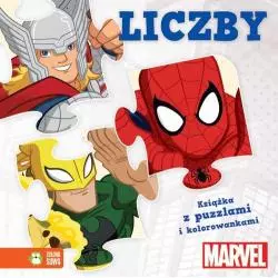 AVENGERS Z PUZZLAMI LICZBY 1+ - Zielona Sowa