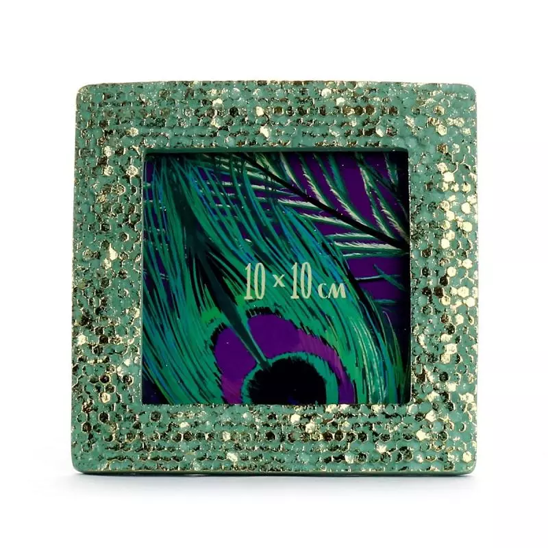 RAMKA NA ZDJĘCIA KWADRATOWA PEACOCK 10 X 10 CM - Panon