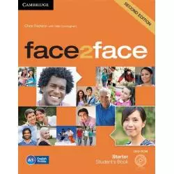 FACE2FACE STARTER STUDENTS BOOK + DVD Chris Redston - Cambridge University Press