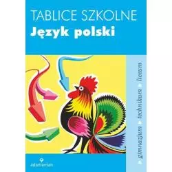 TABLICE SZKOLNE JĘZYK POLSKI Witold Mizerski - Adamantan