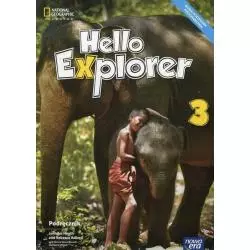 HELLO EXPLORER 3 PODRĘCZNIK + 2x CD - Nowa Era