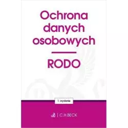 OCHRONA DANYCH OSOBOWYCH RODO - C.H.Beck