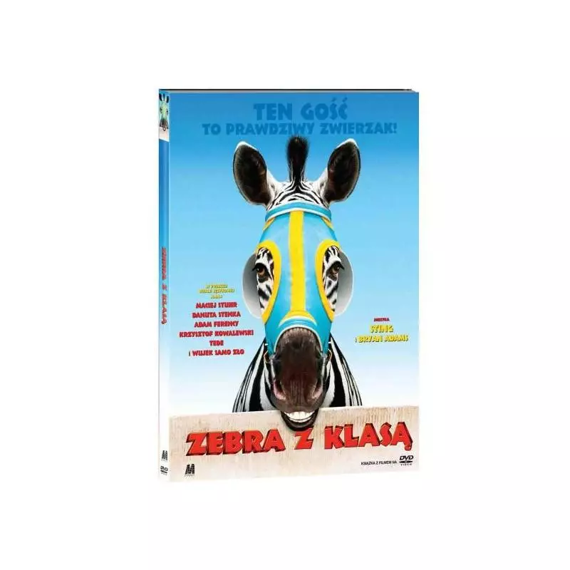 ZEBRA Z KLASĄ KSIĄŻKA + DVD PL - Universal