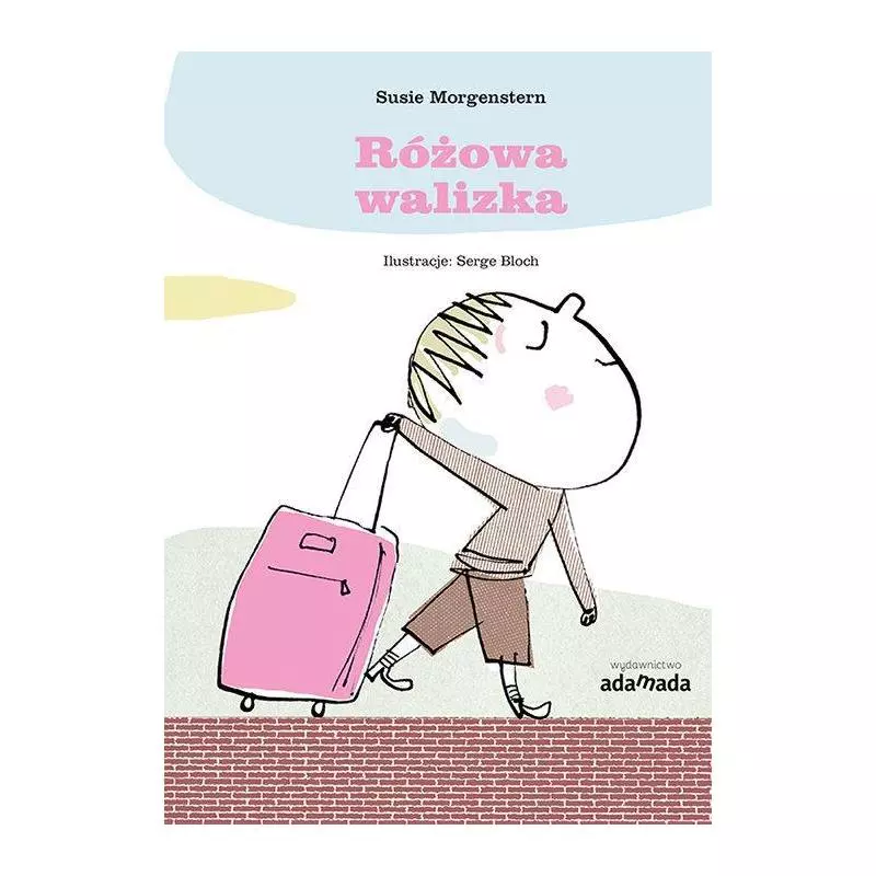 RÓŻOWA WALIZKA Susie Morgerstern - Adamada