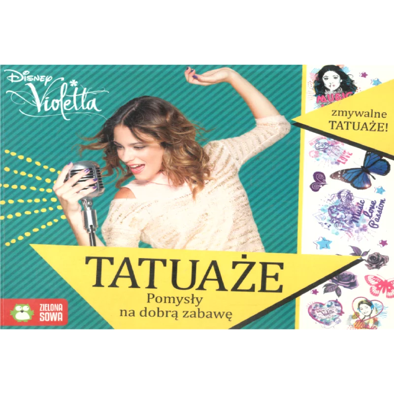VIOLETTA TATUAŻE DUŻE POMYSŁ NA DOBRĄ ZABAWĘ - Zielona Sowa