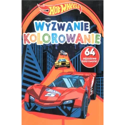 KOT WHEELS WYZWANIE KOLOROWANIE 4+ - Olesiejuk